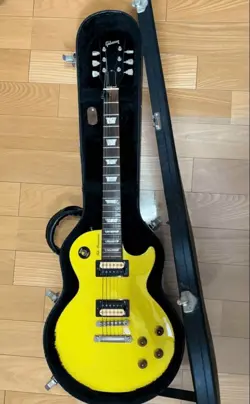 GIBSON TAK MATSUMOTO CANARY YELLOW 1998 MODEL FROM JAPAN