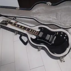 GIBSON SG STANDARD ELECTRIC GUITAR EBONY FINISH FROM JAPAN