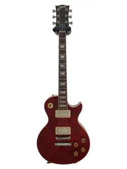 ELECTRIC GUITAR GIBSON LES PAUL STANDARD 1981 WINE RED MADE IN USA & HARD CASE