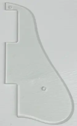 PICKGUARD COMPATIBLE FOR FIT GIBSON ES-339 STYLE GUITAR 1 PLY CLEAR TRANSPARENT