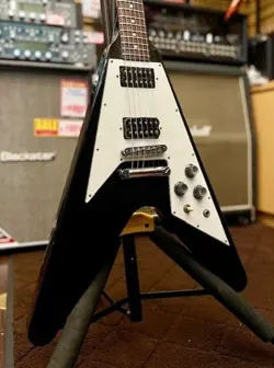 GIBSON 1995 FLYING V '67 EBONY ELECTRIC GUITAR