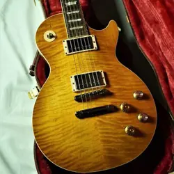 GIBSON KIRK HAMMETT “GREENY” LES PAUL STANDARD -GREENY BURST- *WR414