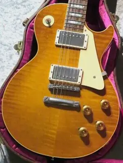 GIBSON CUSTOM SHOP STANDARD HISTORIC 1959 LES PAUL -LEMON BURST- *UT977