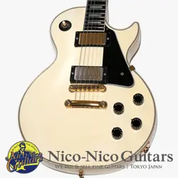 GIBSON USA 1990 LES PAUL CUSTOM ALPINE WHITE