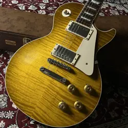 GIBSON CUSTOM SHOP HAND SELECTED 1958 LES PAUL STANDARD REISSUE VOS PRIMARY BURS