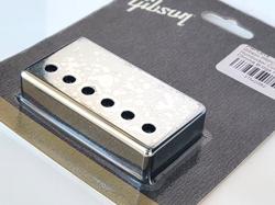 GIBSON LES PAUL PICKUP COVER CHROME BRIDGE HUMBUCKER GUITAR PART PRPC015 USA NEW