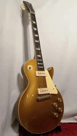 GIBSON CUSTOM SHOP 1954 LES PAUL ALL DOUBLE GOLD ELECTRIC GUITAR