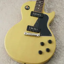 GIBSON CUSTOM SHOP 1960 LES PAUL SPECIAL SINGLE CUT REISSUE VOS -TV YELLOW- SAFE