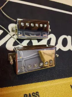 GIBSON TRUE HISTORIC PAF CUSTOMBUCKER  PICKUP SET 2022 NICKEL