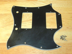 GIBSON 2002 USA BLACK 5 PLY SG PICKGUARD