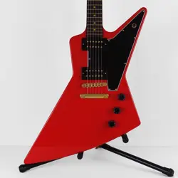 2022 GIBSON LIZZY HALE SIGNATURE EXPLORERBIRD EXPLORER CARDINAL RED W/ HARD CASE