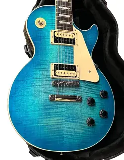[GIBSON] EXCLUSIVE LES PAUL TRADITIONAL PRO V AAA FLAME OCEAN WATER PERIMETER