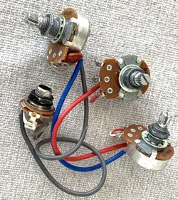 2009 EPIPHONE BY GIBSON THUNDERBIRD IV BASS GUITAR ORIGINAL WIRING HARNESS