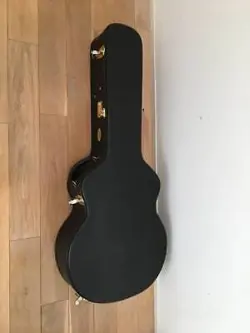 GIBSON GIBSON 100TH ANNIVERSARY HIGHEST PEAK ALL LEATHER HARD CASE FULL ACOCITAT