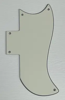 PICKGUARD COMPATIBLE FOR FIT GIBSON SG 61 REISSUE STYLE GUITAR 3 PLY PARCHMENT