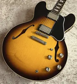 GIBSON CUSTOM SHOP HISTORIC COLLECTION 1963 ES-335 AGED VINTAGE BURST #GG1NO