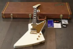 2015 GIBSON LIMITED EDITION LZZY HALE SIGNATURE EXPLORER ALPINE WHITE + OHSC