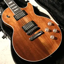 GIBSON EXCLUSIVE LES PAUL MODERN KOA TOP NATURAL ELECTRIC GUITAR