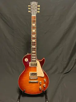 GIBSON CUSTOM SHOP LIMITED RUN R0 1960 REISSUE LES PAUL W/OHSC AWESOME FLAME TOP