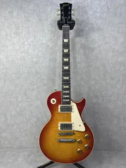 GIBSON CUSTOM SHOP HC 1959 LES PAUL FLAMETOP REISSUE AGED-MOD KAFUKAWA SAFE DELI