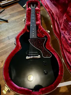 GIBSON LES PAUL JUNIOR EBONY SINGLE CUT ELECTRIC GUITAR