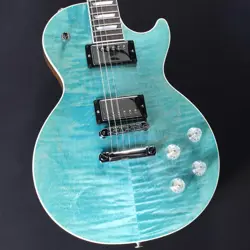 GIBSON LES PAUL MODERN FIGURED (SEAFORAM GREEN)