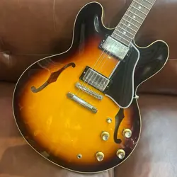 GIBSON CUSTOM SHOP HISTORIC REISSUE 1961 ES-335 VOS VINTAGE BURST S N130732 3.60