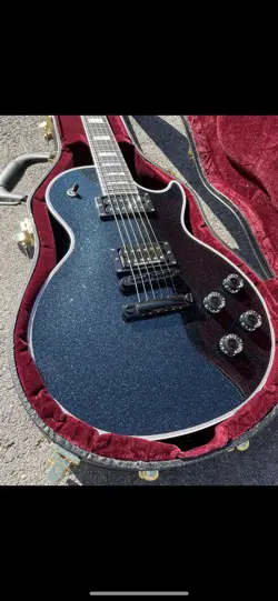 GIBSON LES PAUL CUSTOM MOD SHOP DEEP SPACE SPARKLE