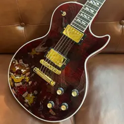 GIBSON MODERN COLLECTION LES PAUL SUPREME ~WINE RED~ S N 208850071 3.81KG 3F FLO