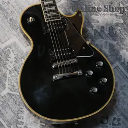 GIBSON CUSTOM SHOP 2024 MURPHY LAB LES PAUL CUSTOM CHAMBERED EBONY ULTRA LIGHT A