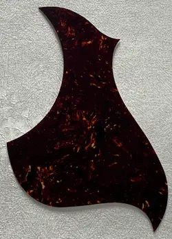 SELF ADHENSIVE PICKGUARD FOR GIBSON SONGWRITER ACOUSTIC GUITRAR BROWN TORTOISE