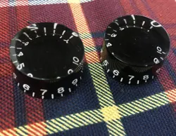 TWO BLACK GIBSON