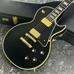 GIBSON CUSTOM SHOP 1968 LES PAUL CUSTOM EBONY GLOSS S/N 502678 3.94KG #GG7JR