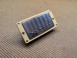 GIBSON PATENT NUMBER HUMBUCKER GUITAR PICKUP 1980S ORIGINAL COVER& RING 7.80K