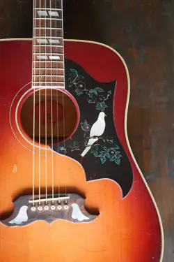 GIBSON DOVE 1995 DUB ACOUSTIC GUITAR SUNBURST NO.YG610