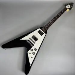 GIBSON USA FLYING V 67 EBONY 1998 ELECTRIC GUITAR USED SHIPPING FROM JAPAN