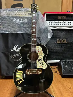 EPIPHONE ELVIS GUITAR W/GIBSON HC NO.MG699