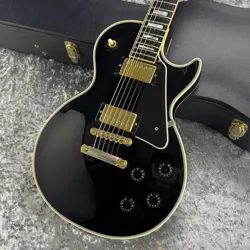 GIBSON CUSTOM SHOP LES PAUL CUSTOM EBONY 4.43KG 2010 #GG2B2