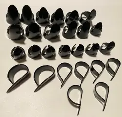OF 27 BLACK-UNUSED-NOS