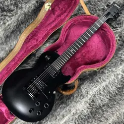GIBSON LES PAUL STUDIO GOTHIC FLAT BLACK SATIN 2000 TRACKING NUMBER