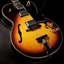VINTAGE  GIBSON   ES 175D SUNBURST 1968  S N 508347       USED        05VG