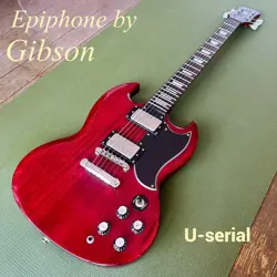 EPIPHONE BY GIBSON SG U SERIAL SAFE DELIVERY FROM JAPAN