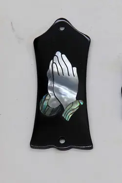 WITH PRAYING HAND