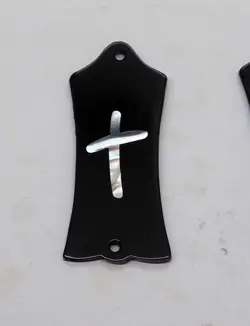 WITH CROSS INLAY