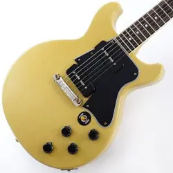 GIBSON CUSTOM SHOP 1960 LES PAUL SPECIAL DOUBLE CUT REISSUE VOS TV YELLOW SN.449