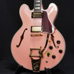 GIBSON CUSTOM SHOP M2M 1959 ES-355 W VARITONE,BIGSBY VOS SHELL PINK GH