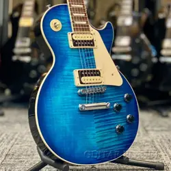 GIBSON EXCLUSIVE COLLECTION LES PAUL TRADITIONAL PRO V -OCEAN WATER PERIMETER- M