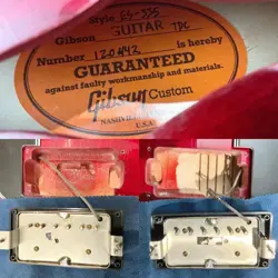 USED ELECTRIC GUITAR GIBSON CUSTOM SHOP HISTORIC COLLECTION 1964 ES-335 REISSUE
