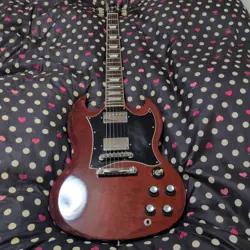 GIBSON SG STANDARD ELECTRIC GUITAR CHERRY RED SAFE DELIVERY FROM JAPAN