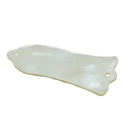 WHITE PEARL GUITAR TRUSS ROD COVER 2 HOLE FITS FOR GIBSON LES PAUL